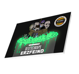 Bild von GRAPHIZZLE NOVIZZLE "DEUTSCHRAPS ERZFEIND" - COMIC