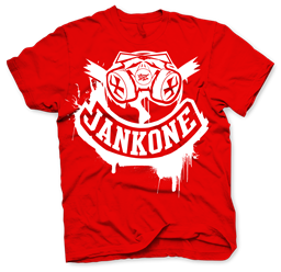 Bild von JankOne "Maske 2015" Shirt (rot)