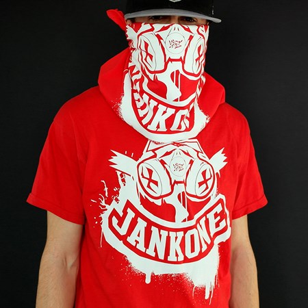 Bild von JankOne "Maske 2015" Shirt (rot)