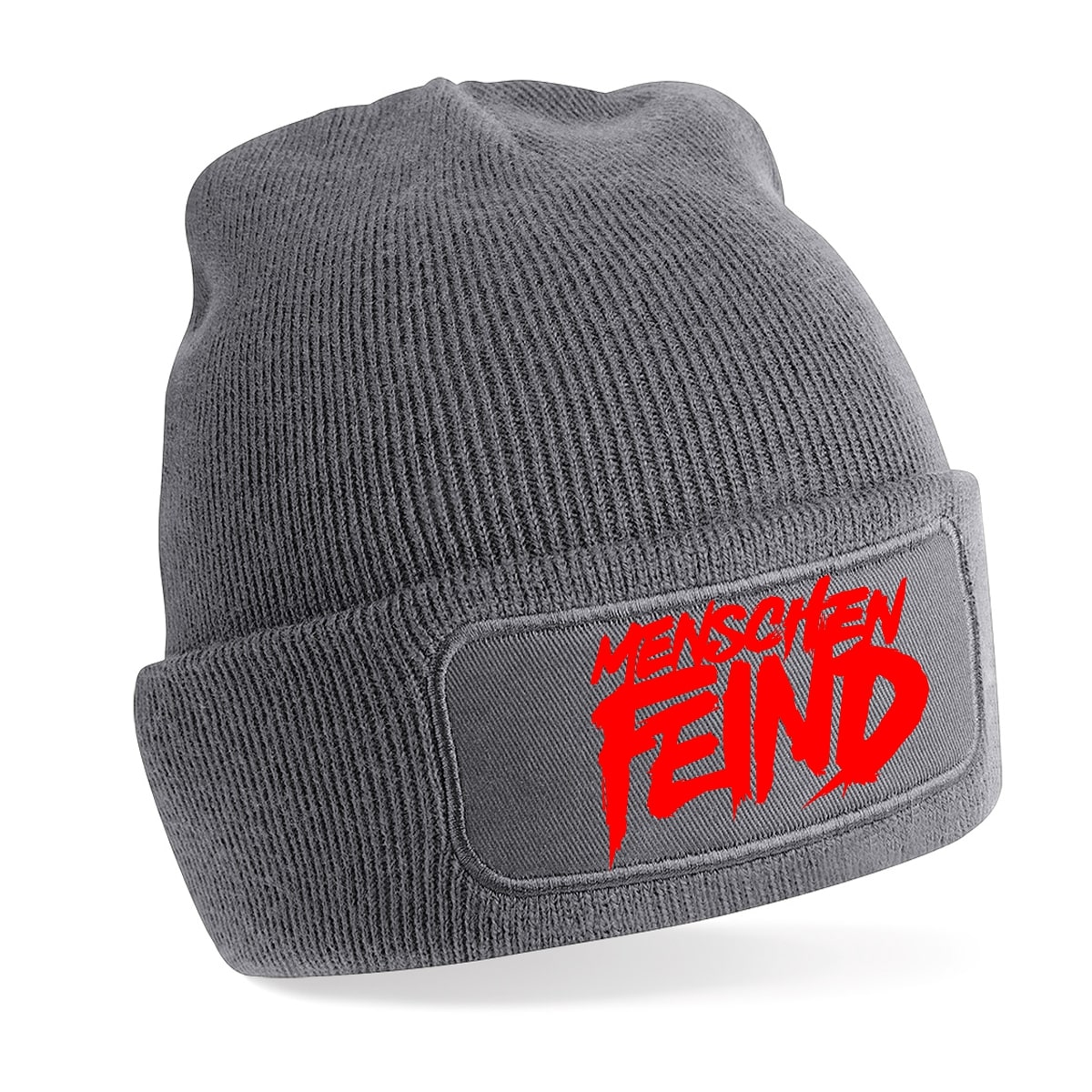 Bild von MENSCHENFEIND - BEANIE (grau)